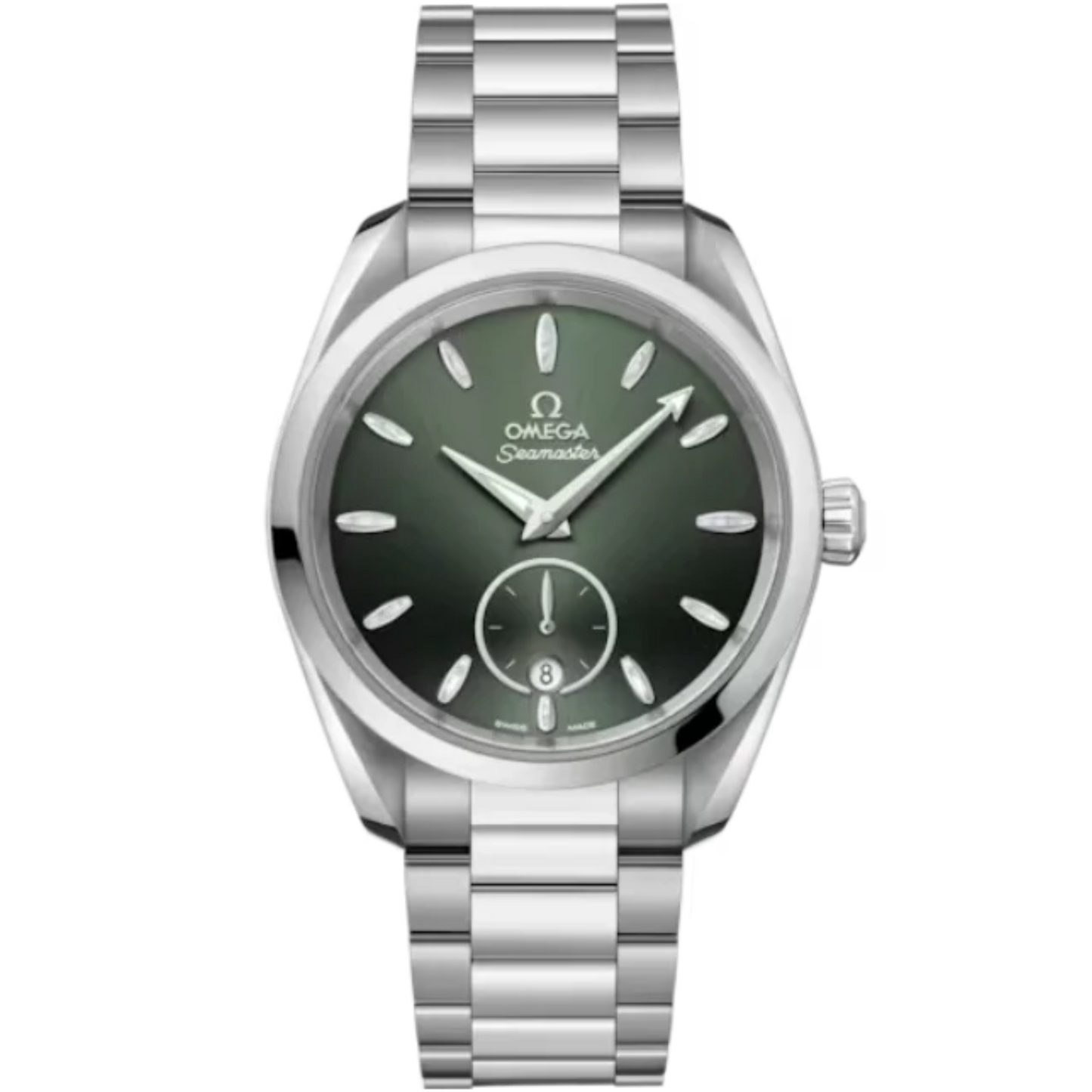 SEAMASTER AQUA TERRA 150M 38 MM STAINLESS STEEL WITH GREEN DIAL