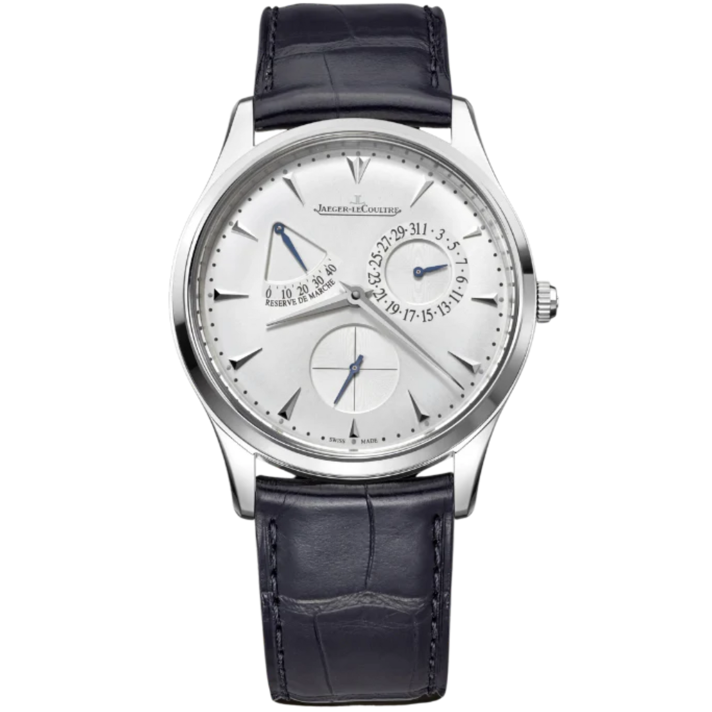 MASTER ULTRA THIN POWER RESERVE 39 MM STAINLESS STEEL WITH SILVER GREY SUNRAY BRUSHED DIAL