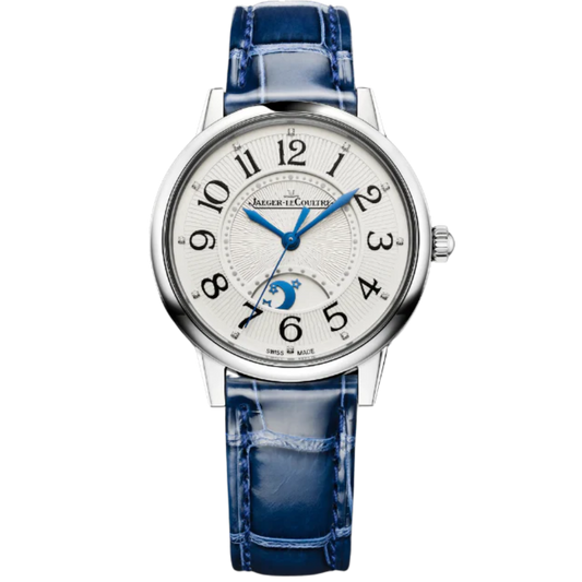 RENDEZ-VOUS CLASSIC NIGHT & DAY 34 MM STAINLESS STEEL WITH SILVER GREY GUILLOCHE DIAL