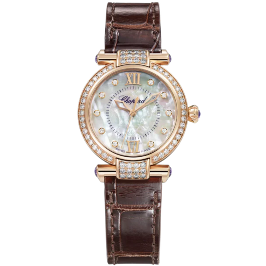 IMPERIALE 29 MM ETHICAL ROSE GOLD WITH MOTHER OF PEARL DIAL