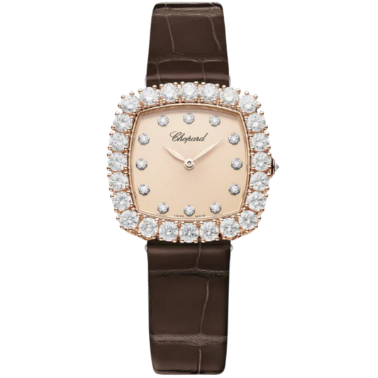 L'HEURE DU DIAMANT 30 MM ETHICAL ROSE GOLD WITH ROSE GOLD DIAL