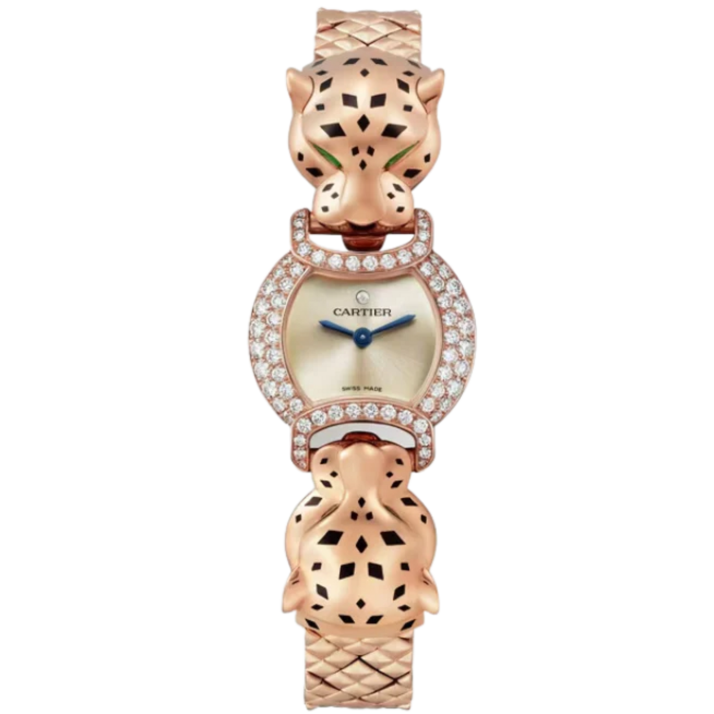 LA PANTHERE DE CARTIER 22 MM 18K ROSE GOLD WITH PINK-TONED DIAL