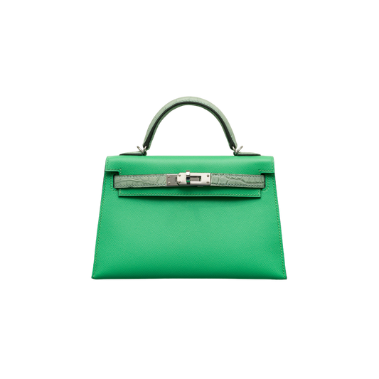 Hermes Birkin K20 Mini Kelly Touch 3 Vert Comics