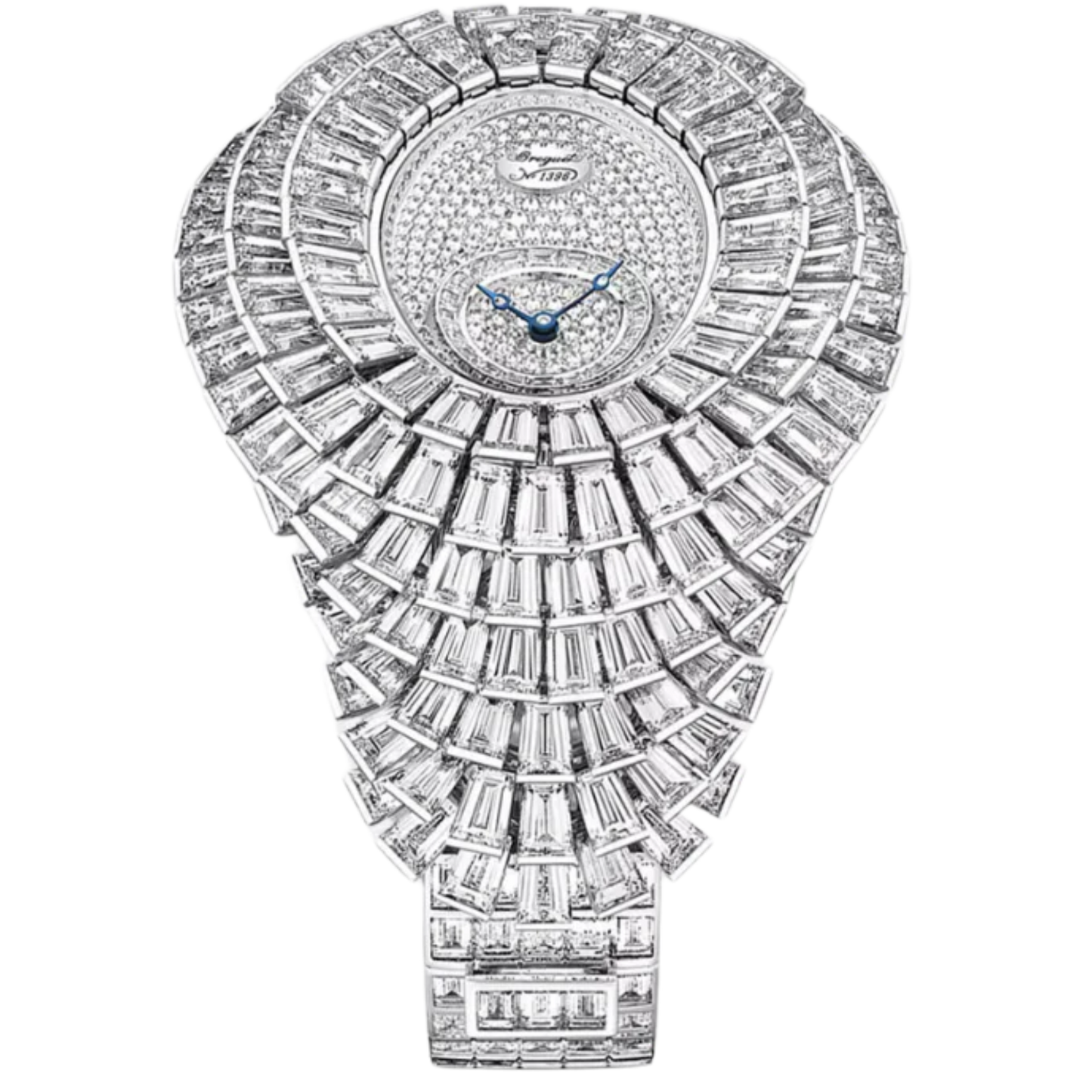 CRAZY FLOWER GJE25BB20.8989FB1 33 MM WHITE GOLD WITH WHITE DIAL