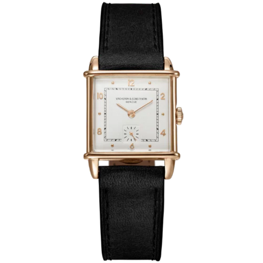 LES COLLECTIONNEURS REFERENCE 4153 26 MM ROSE GOLD WITH WHITE DIAL