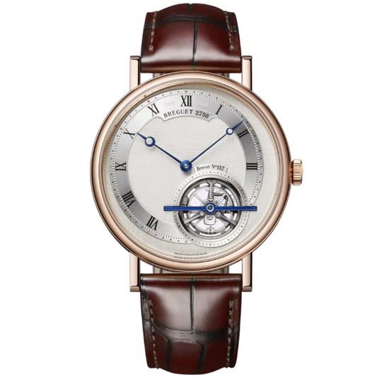 CLASSIQUE TOURBILLON EXTRA-PLAT ANNIVERSAIRE 5365 41 MM ROSE GOLD WITH SILVER DIAL