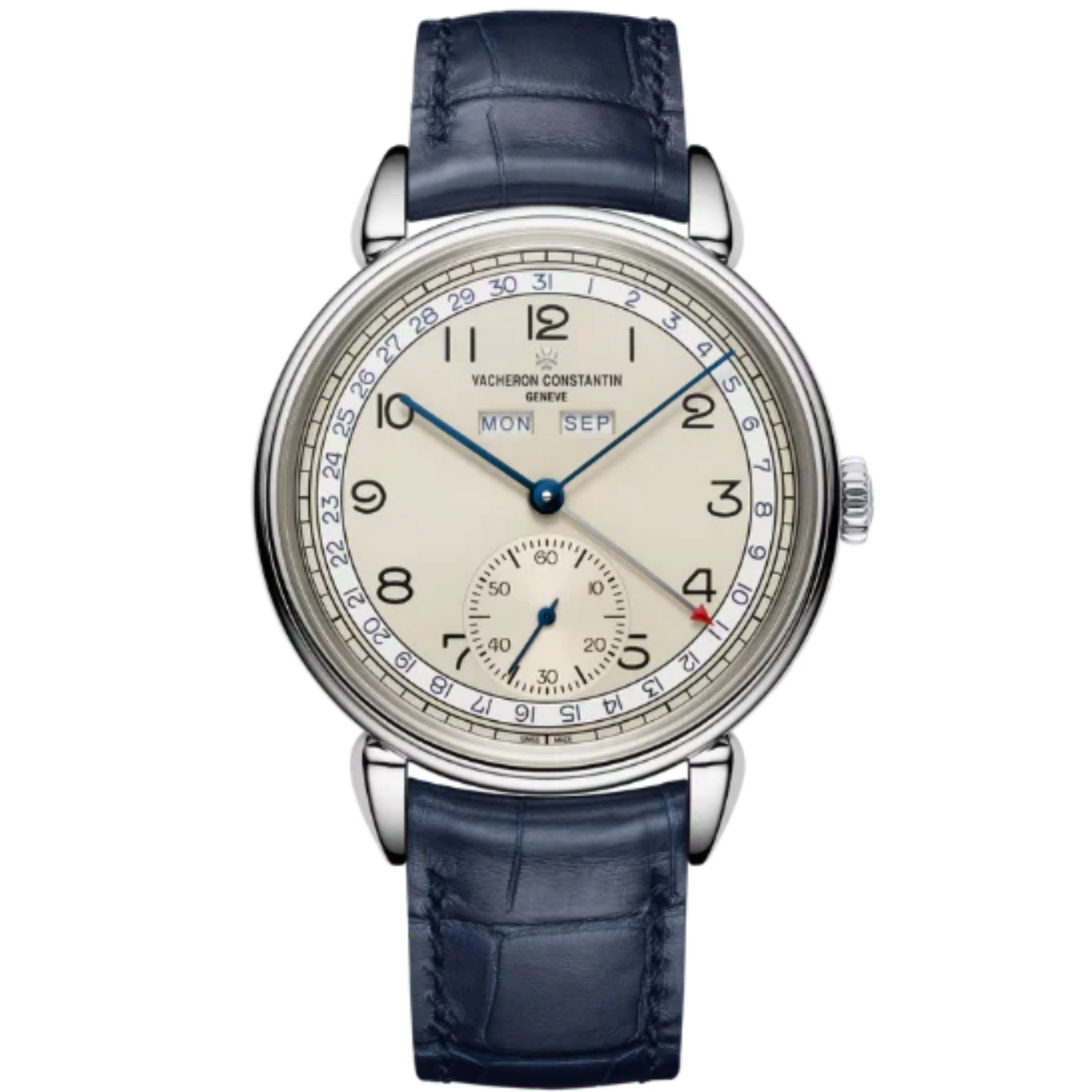 HISTORIQUES TRIPLE CALENDRIER 1942 40 MM STAINLESS STEEL WITH BEIGE DIAL