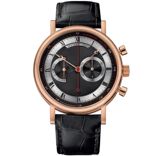 CLASSIQUE 5287 42 MM ROSE GOLD WITH BLACK RHODIUM DIAL