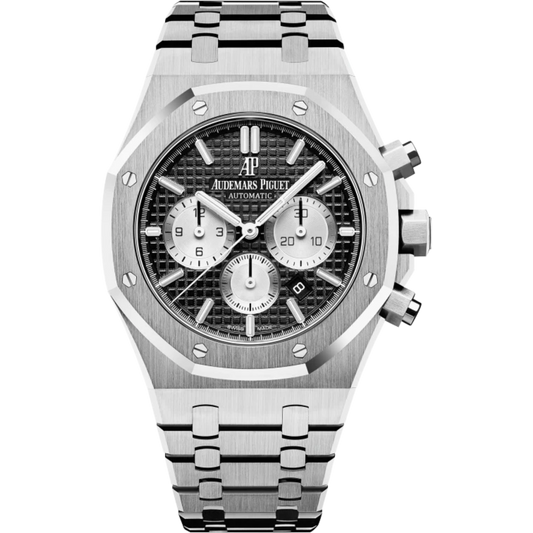 Audemars Piguet Royal Oak Chronograph Ref. 26331ST.OO.1220ST.02 41MM Stainless Steel Black Dial