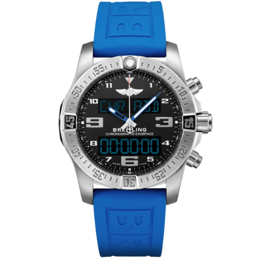 EXOSPACE B55 46 MM TITANIUM WITH BLACK DIAL