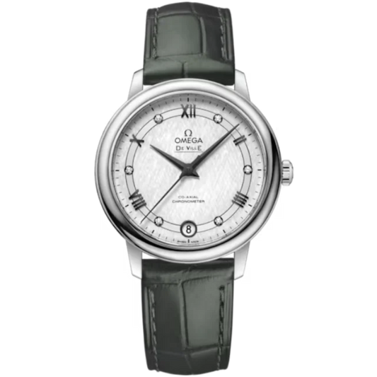 DE VILLE PRESTIGE 33 MM STAINLESS STEEL WITH SILVER DIAL