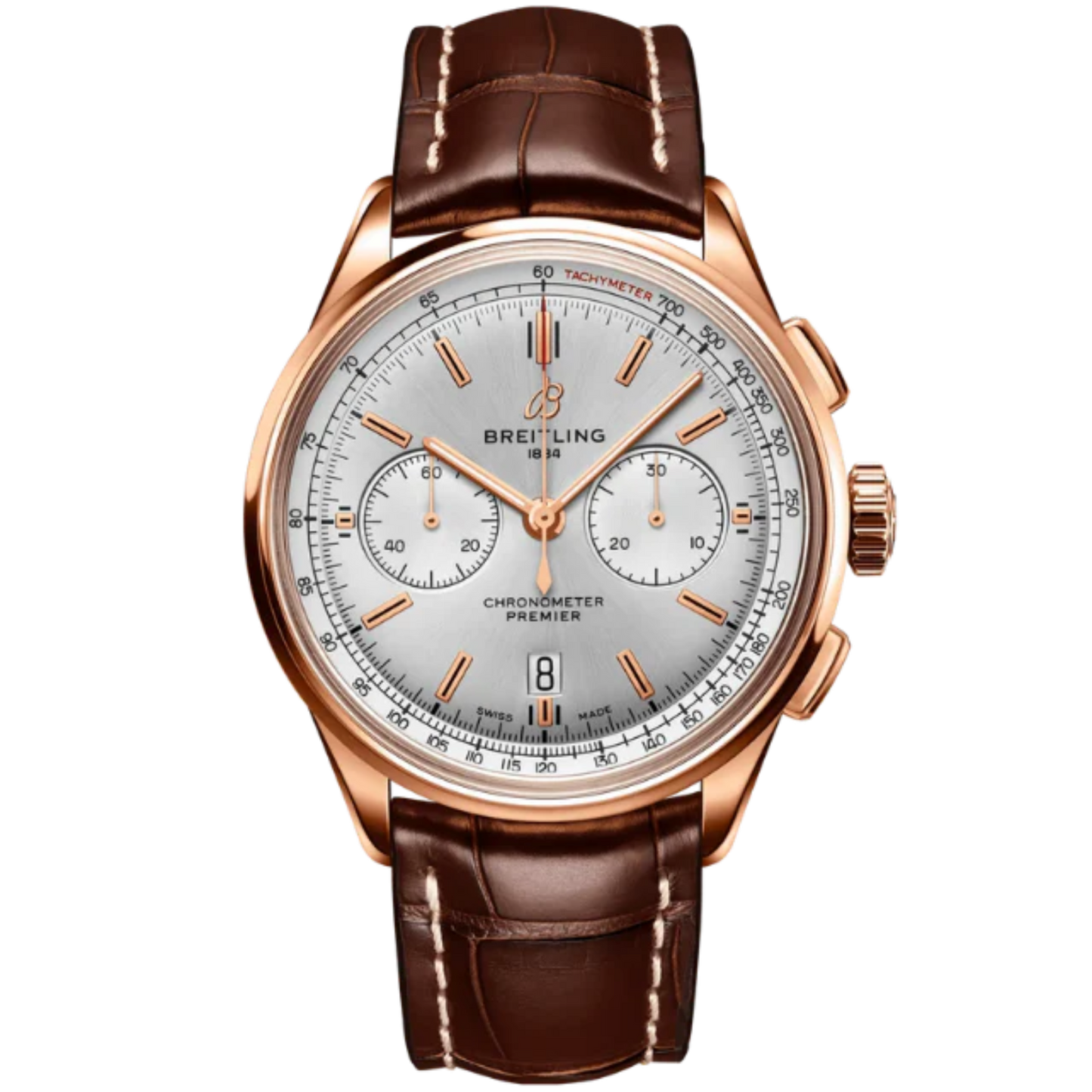 PREMIER B01 CHRONOGRAPH 42 MM 18K ROSE GOLD WITH CREAM DIAL