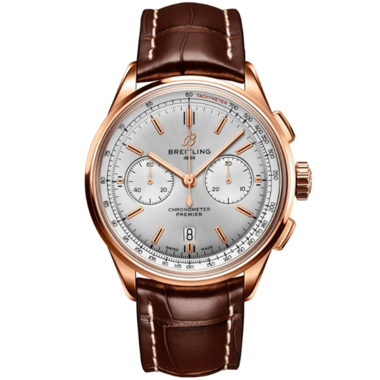 PREMIER B01 CHRONOGRAPH 42 MM 18K ROSE GOLD WITH CREAM DIAL