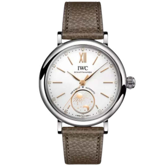 PORTOFINO AUTOMATIC 34 MM STAINLESS STEEL WITH WHITE DIAL