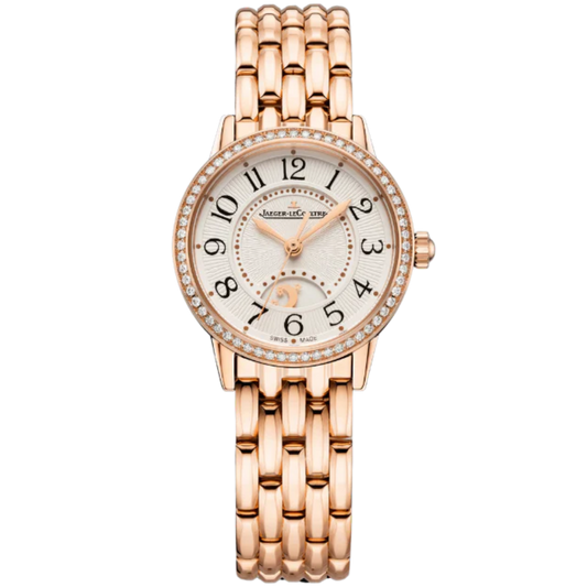 RENDEZ-VOUS CLASSIC NIGHT & DAY 29 MM 18K ROSE GOLD WITH SILVER GREY GUILLOCHE DIAL