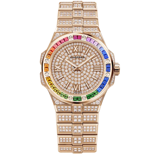 ALPINE EAGLE 36 MM ETHICAL ROSE GOLD WITH GOLD DIAL