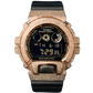 Casio Iced Out G Shock Digital Rose Gold with Black Dial