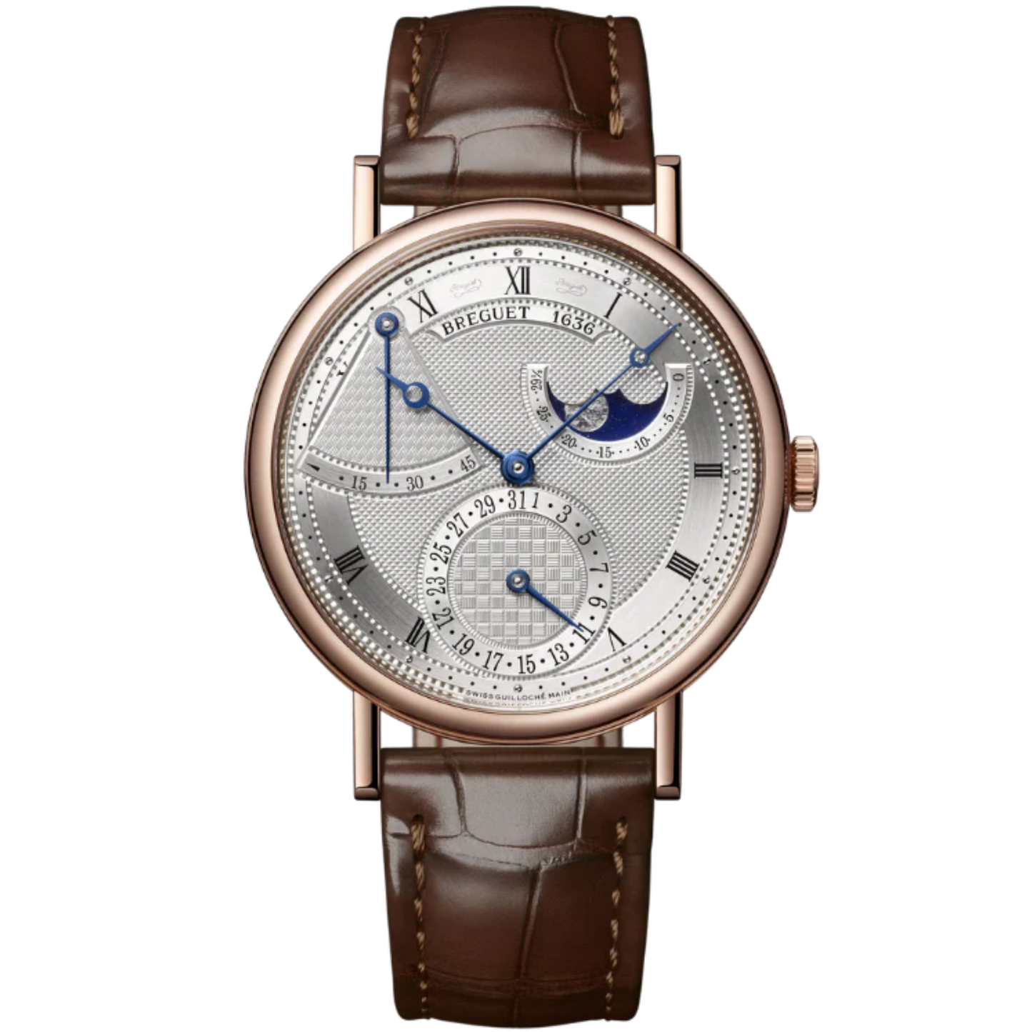 CLASSIQUE 7137 39 MM ROSE GOLD WITH SILVER DIAL