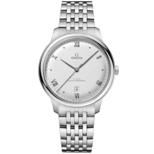 DE VILLE PRESTIGE 40 MM STAINLESS STEEL WITH SILVER DIAL