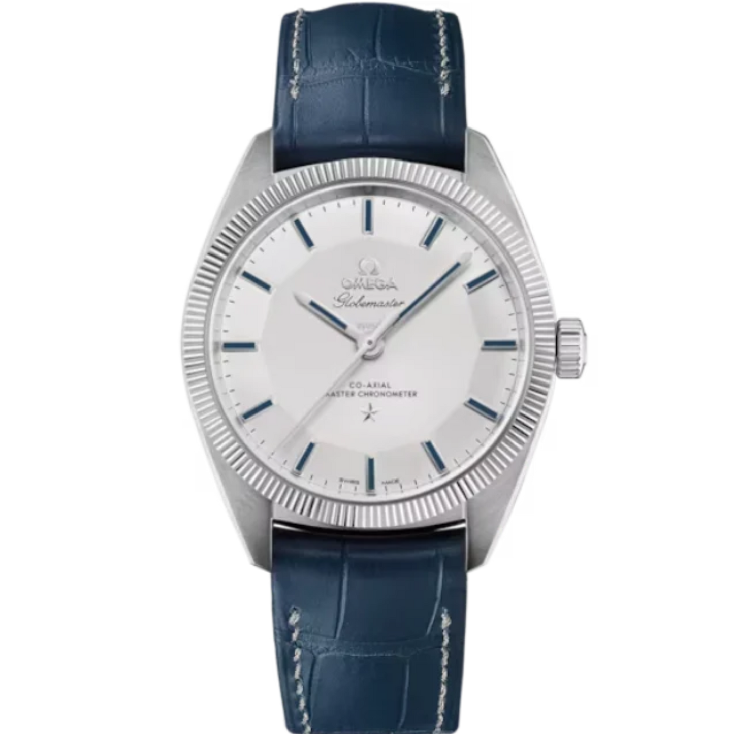 CONSTELLATION GLOBEMASTER 39 MM PLATINUM WITH GREY DIAL