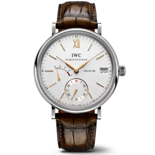 PORTOFINO HAND-WOUND EIGHT DAYS 45 MM STAINLESS STEEL WITH SILVER DIAL