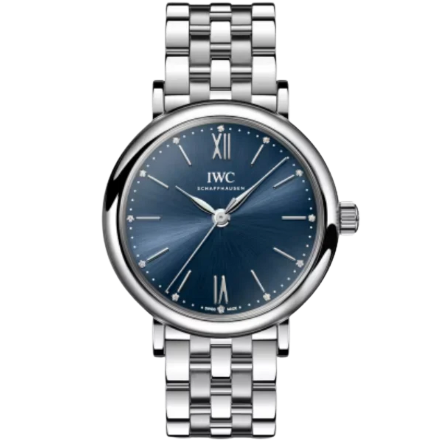 PORTOFINO AUTOMATIC 34 MM STAINLESS STEEL WITH BLUE DIAL
