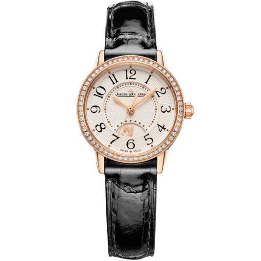 RENDEZ-VOUS CLASSIC NIGHT & DAY 29 MM 18K ROSE GOLD WITH SILVER GREY GUILLOCHE DIAL