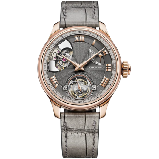 L.U.C FULL STRIKE TOURBILLON LIMITED EDITION 42 MM ETHICAL ROSE GOLD WITH GREY DIAL