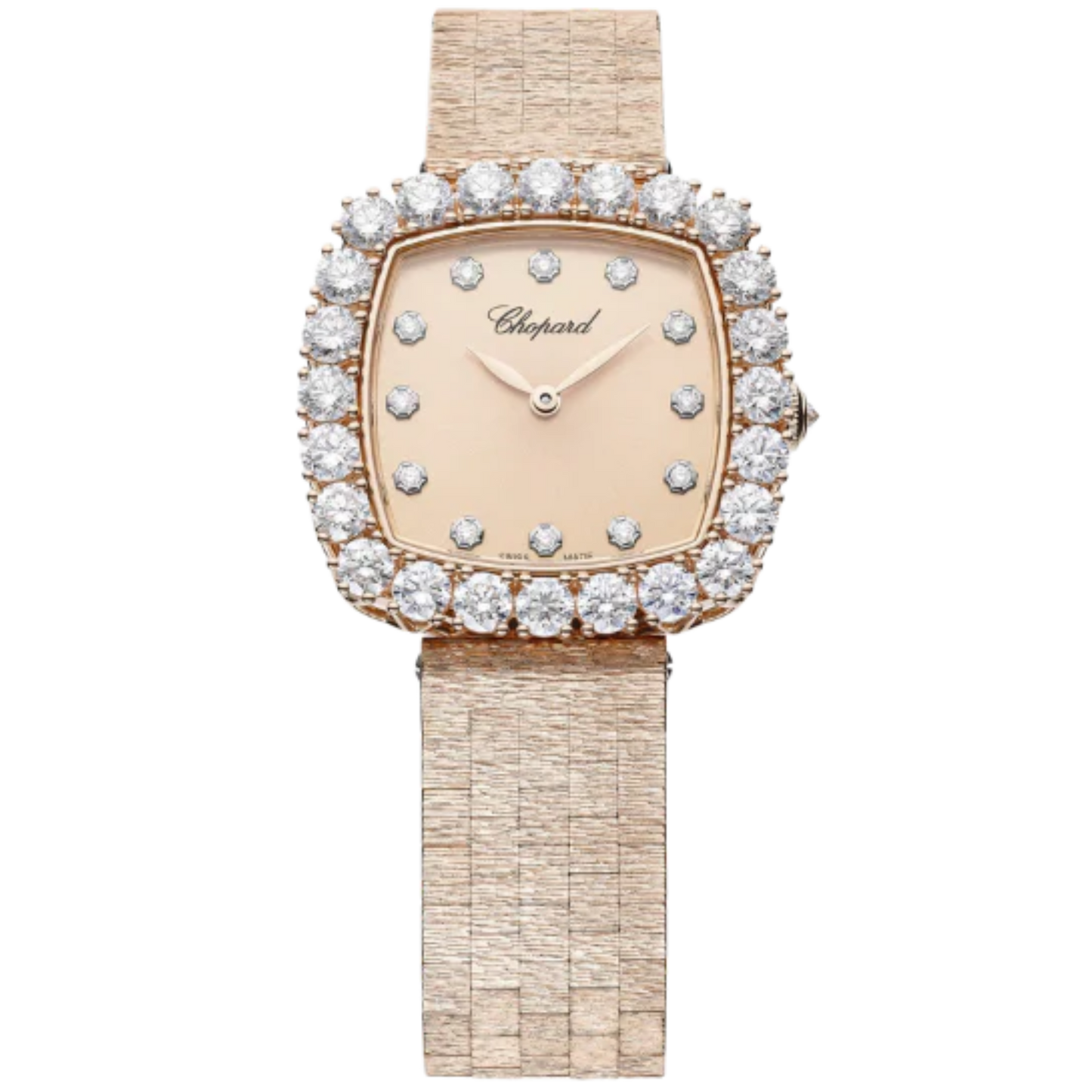 L'HEURE DU DIAMANT 30 MM ETHICAL ROSE GOLD WITH ROSE GOLD DIAL