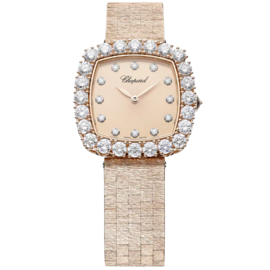 L'HEURE DU DIAMANT 30 MM ETHICAL ROSE GOLD WITH ROSE GOLD DIAL