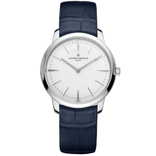 PATRIMONY MANUAL WINDING 36 MM 18K WHITE GOLD WITH WHITE BRASS DIAL