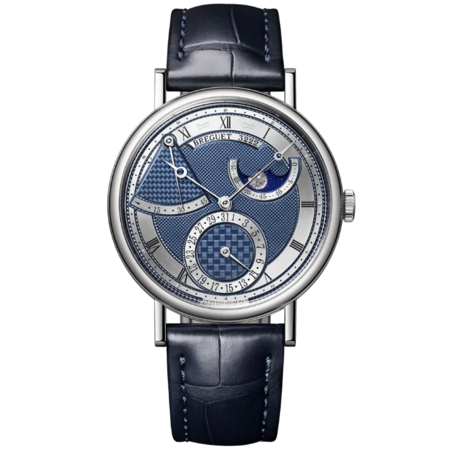 CLASSIQUE 7137 39 MM WHITE GOLD WITH BLUE DIAL