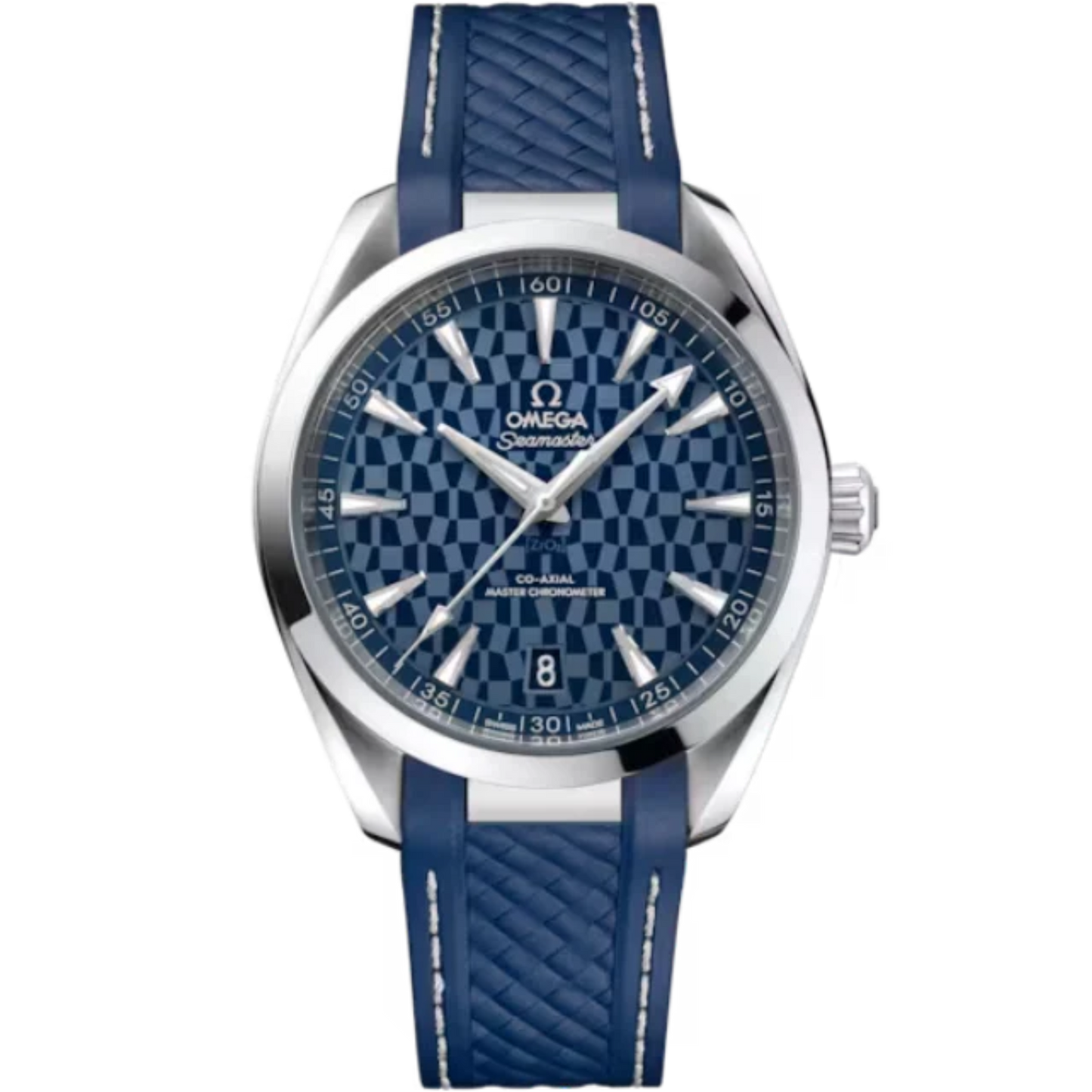 SEAMASTER AQUA TERRA 150M "TOKYO 2020" LIMITED EDITION 41 MM STAINLESS STEEL WITH BLUE DIAL