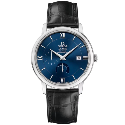 DE VILLE PRESTIGE 39 MM STAINLESS STEEL WITH BLUE DIAL
