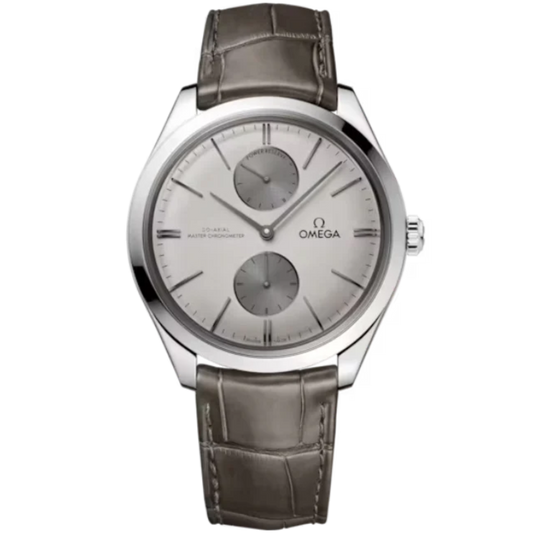 DE VILLE TRÉSOR 40 MM STAINLESS STEEL WITH SILVER DIAL