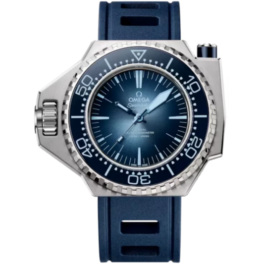 SEAMASTER PLOPROF 1200M SUMMER BLUE 55 MM O‑MEGASTEEL WITH BLUE DIAL