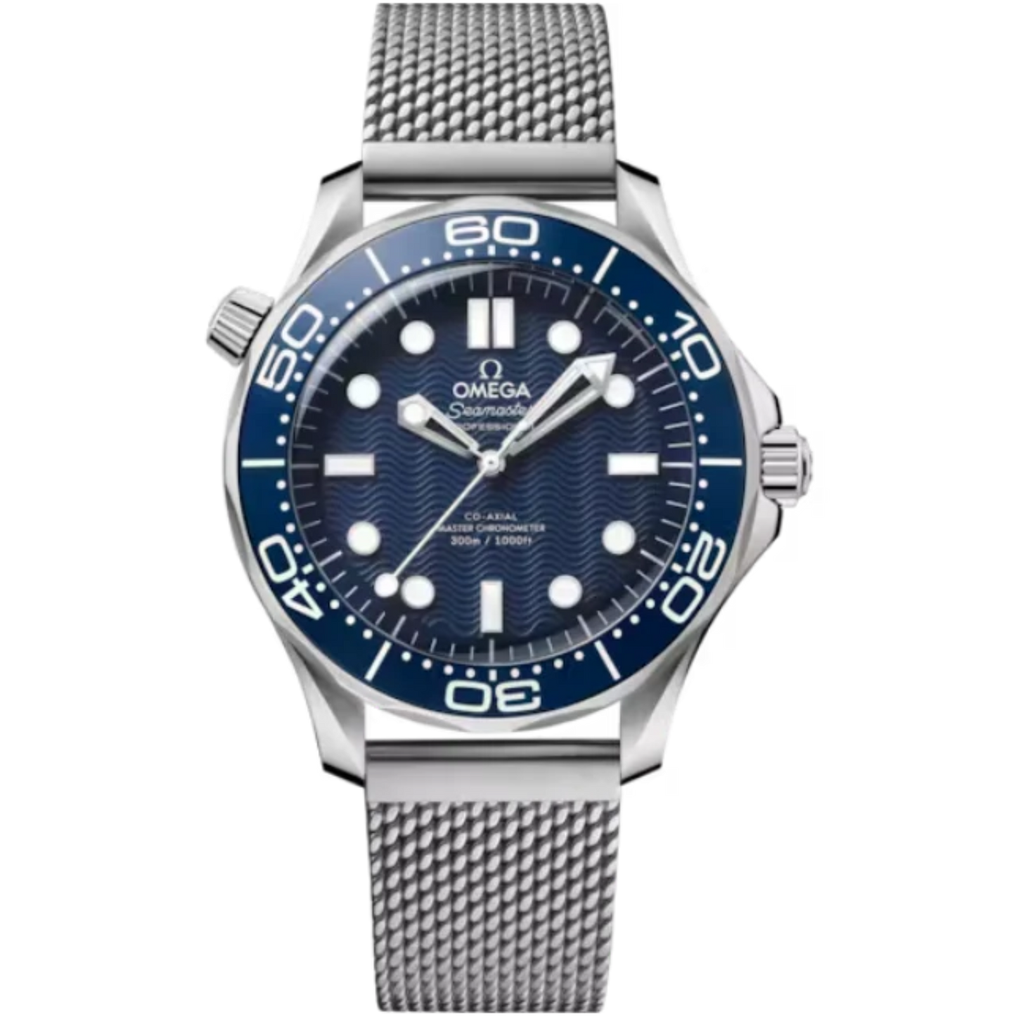 SEAMASTER DIVER 300M JAMES BOND 60TH ANNIVERSARY 42 MM STAINLESS STEEL WITH BLUE DIAL