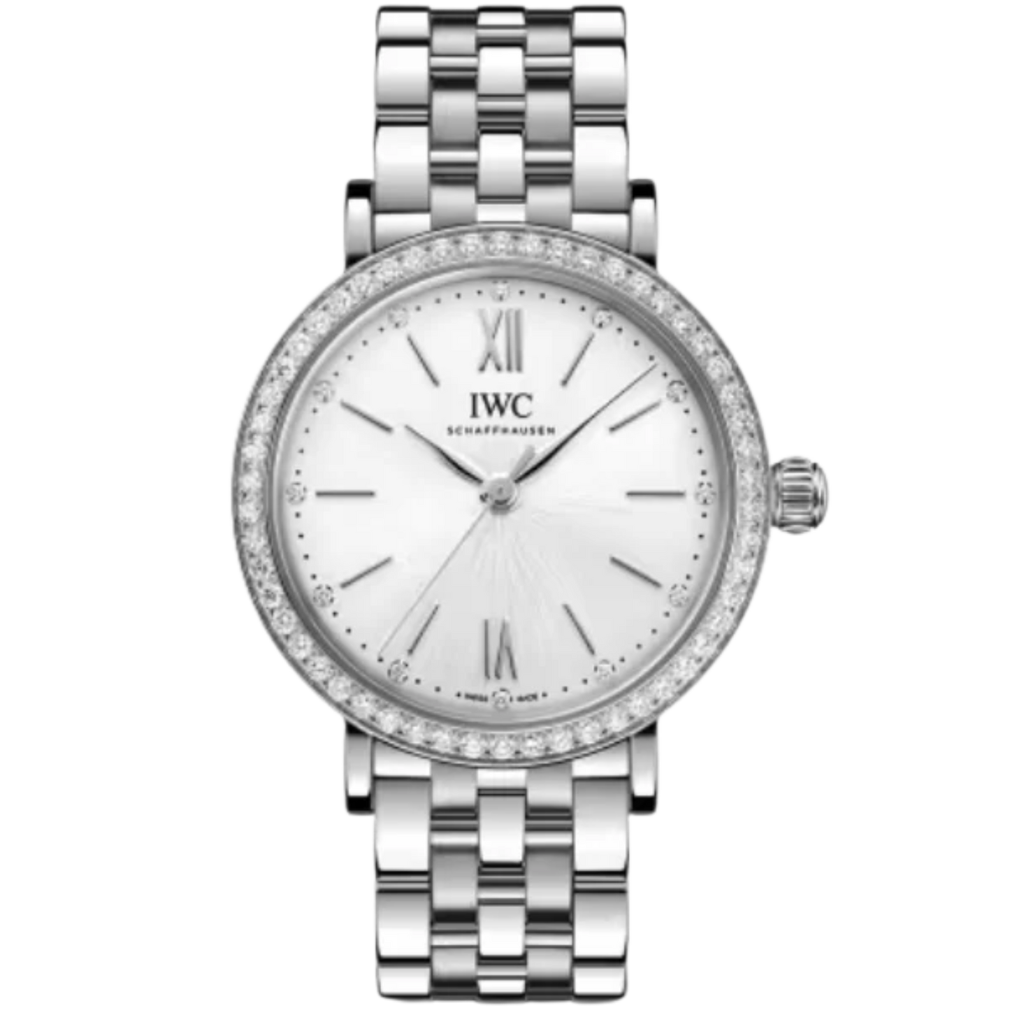 PORTOFINO AUTOMATIC 34 MM STAINLESS STEEL WITH WHITE DIAL