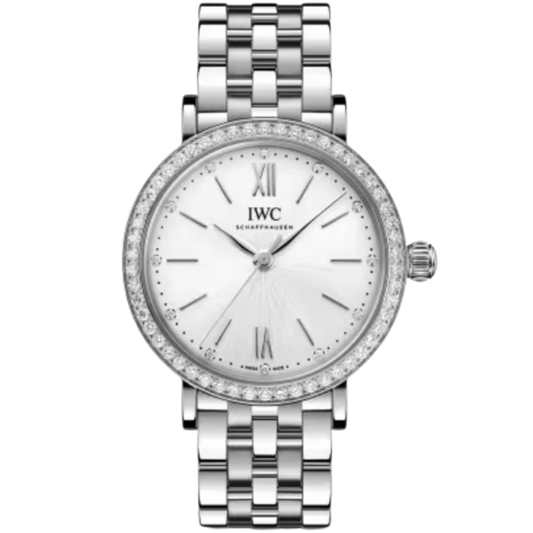 PORTOFINO AUTOMATIC 34 MM STAINLESS STEEL WITH WHITE DIAL