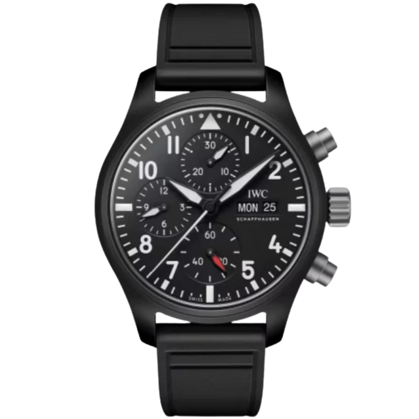 PILOT'S WATCH CHRONOGRAPH TOP GUN 42 MM CERAMIC WITH BLACK DIAL