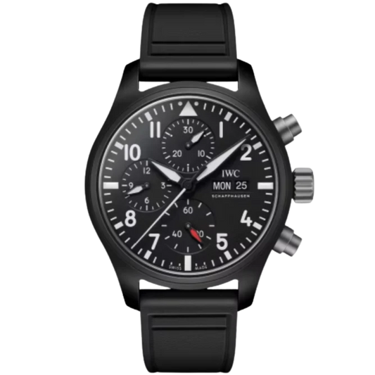 PILOT'S WATCH CHRONOGRAPH TOP GUN 42 MM CERAMIC WITH BLACK DIAL