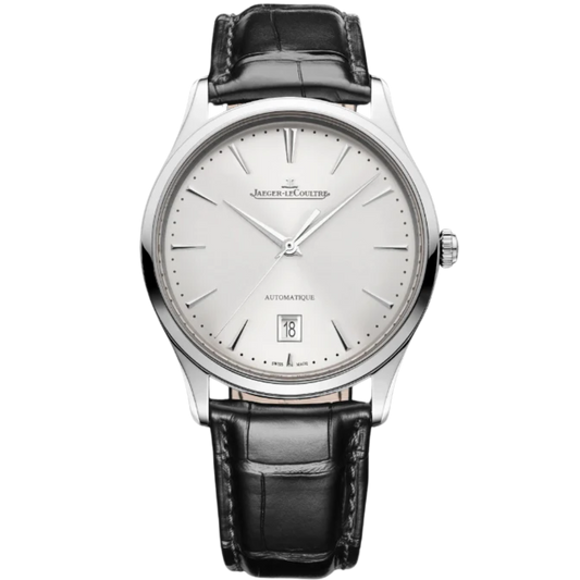 MASTER ULTRA THIN DATE 39 MM STAINLESS STEEL WITH SILVER GREY DIAL