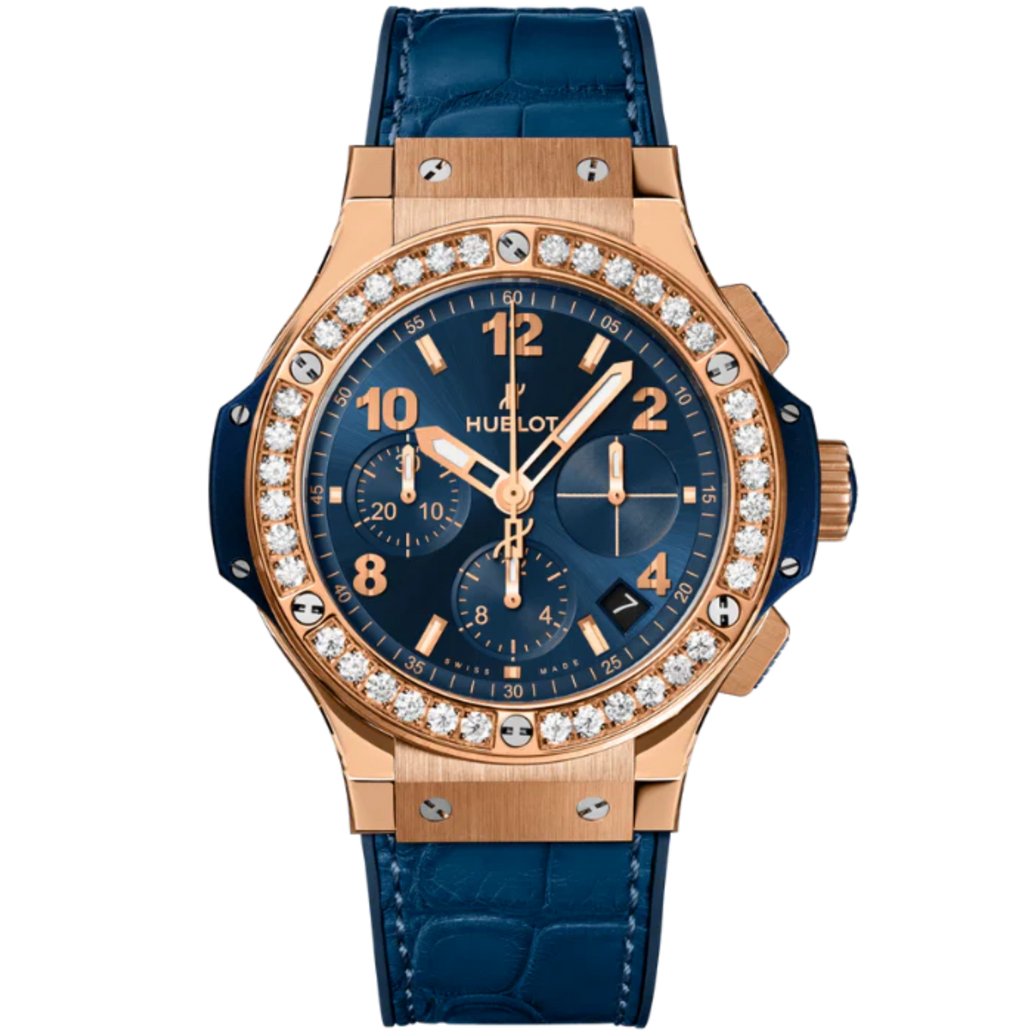Big Bang 41mm GOLD BLUE DIAMONDS