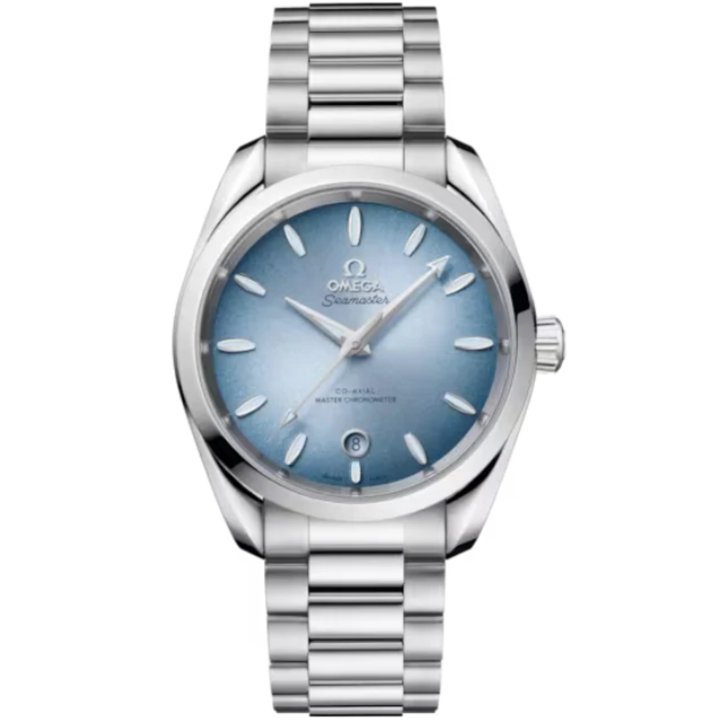 SEAMASTER AQUA TERRA 150M SUMMER BLUE 38 MM STAINLESS STEEL WITH BLUE DIAL