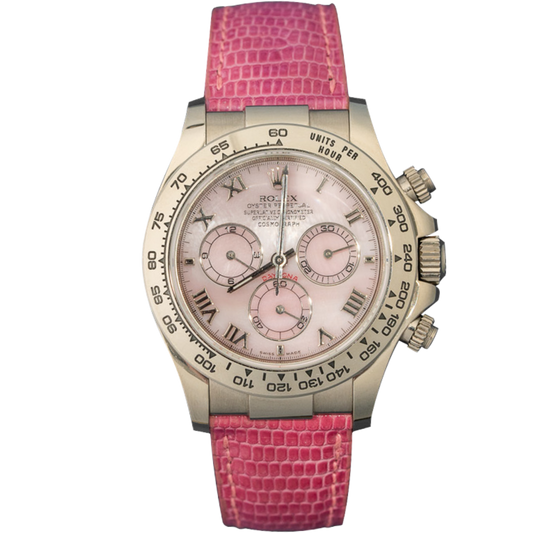 Rolex Pink Beach Daytona Ref. 116509 White Gold