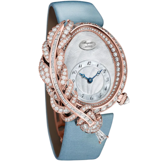 PLUMES GJ15BR89240DD8 34 MM ROSE GOLD WITH MOTHER OF PEARL DIAL