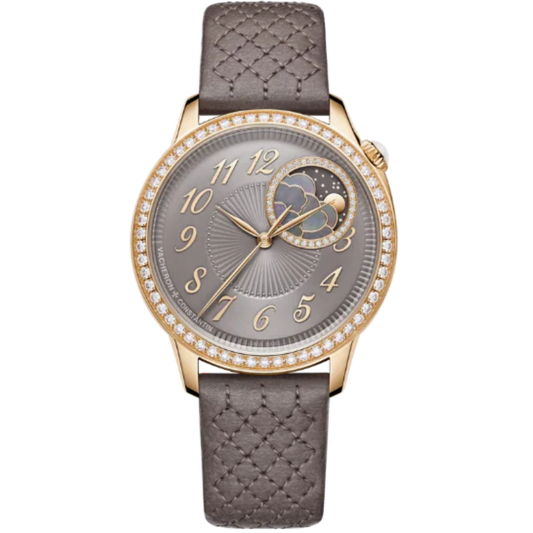 EGERIE MOON PHASE 37 MM PINK GOLD WITH BRASS DIAL