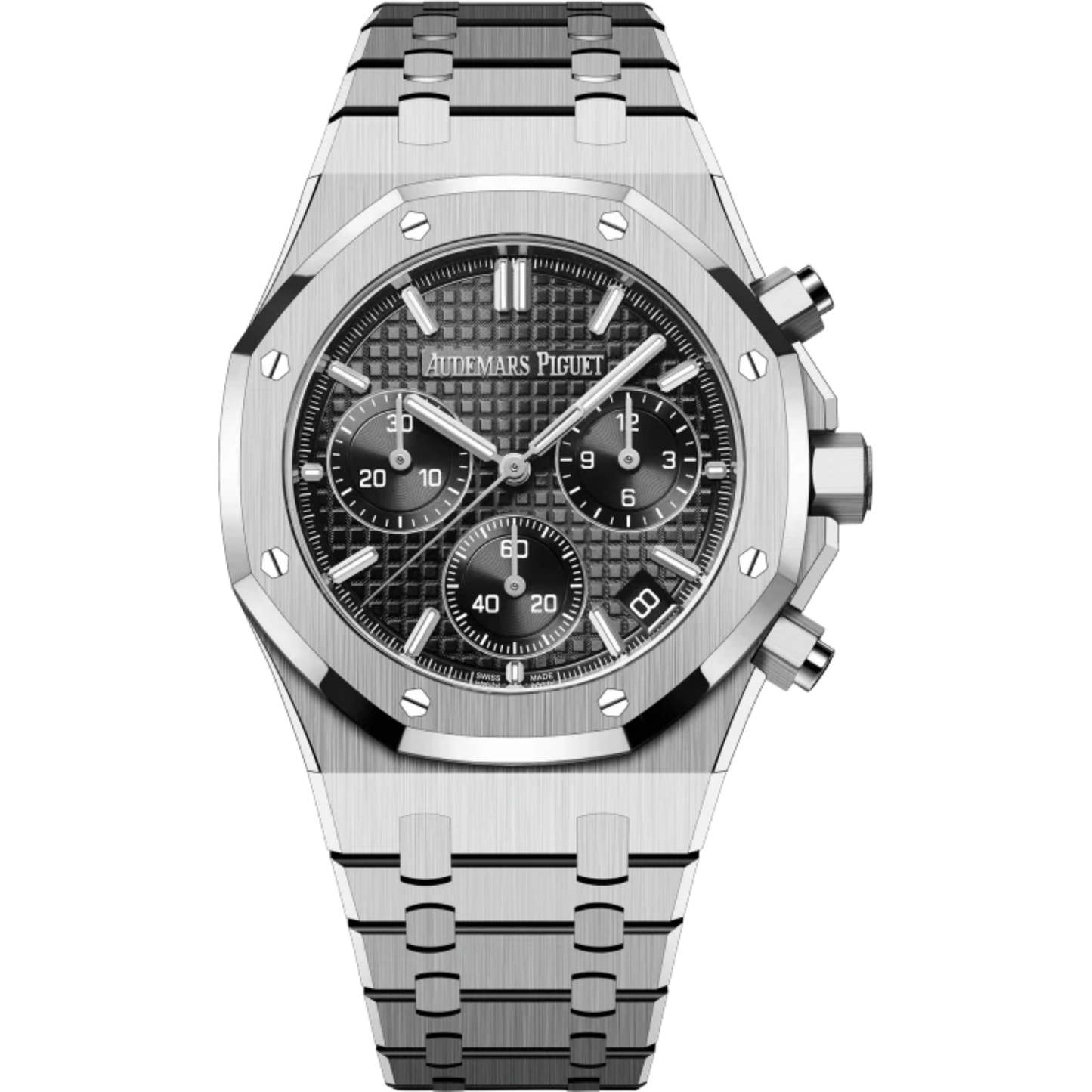 Audemars Piguet Royal Oak Chronograph Ref. 26240ST.OO.1320ST.02 41MM Stainless Steel Bracelet Black Dial