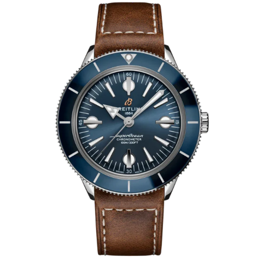 SUPEROCEAN HERITAGE '57 42 MM STAINLESS STEEL WITH BLUE DIAL