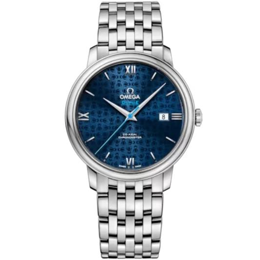 DE VILLE PRESTIGE ORBIS EDITION 39 MM STAINLESS STEEL WITH BLUE DIAL